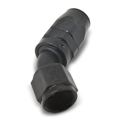 Russell Performance -8 AN Black 45 Degree Full Flow Hose End 610105 610105 Photo - out of package