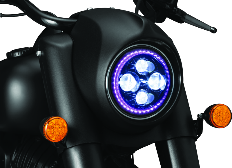 Kuryakyn Orbit Headlight Adptr Blk 2469 2469 User 1
