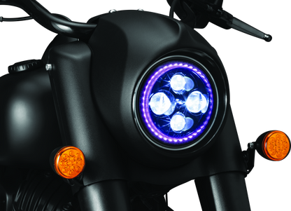 Kuryakyn Orbit Headlight Adptr Blk 2469 2469 User 1