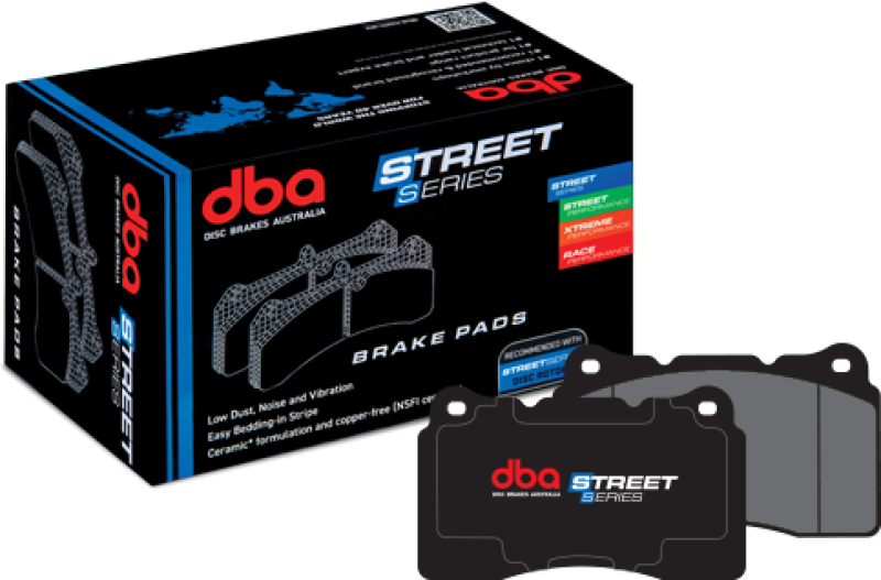 DBA 10-17 Audi A8 Street Series Rear Brake Pads DB15101SS