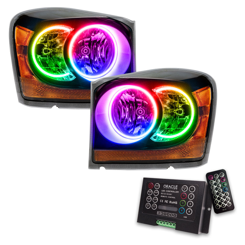 ORACLE Lighting Oracle 04-06 Dodge Durango SMD HL - Black - ColorSHIFT w/ 2.0 Controller 7107-333 7107-333 Photo - Primary