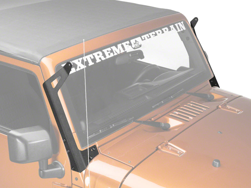 Raxiom 07-18 Jeep Wrangler JK 50-In LED Light Bar Windshield Mount J106743 J106743 Photo - Primary