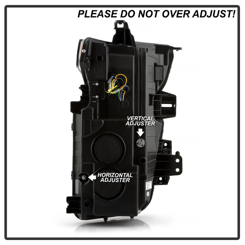 SPYDER Chevy Silverado 20-23 HD 2500/3500 High-Power LED Module - Black (PRO-YD-CSHD20AP-SEQ-BK) 5088840 5088840 User 5