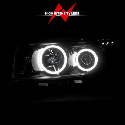 Anzo 2008-2010 Scion Xb Projector Headlights w/ Halo Black 121280 User 6
