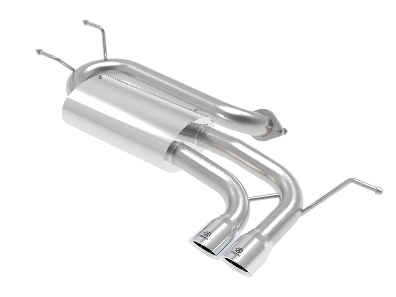 aFe Takeda 2-1/2in 304 SS Axle-Back Exhaust w/ Polished Tip 16-19 Mazda Miata L4 2.0L 49-37004-P 49-37004-P Photo - Primary
