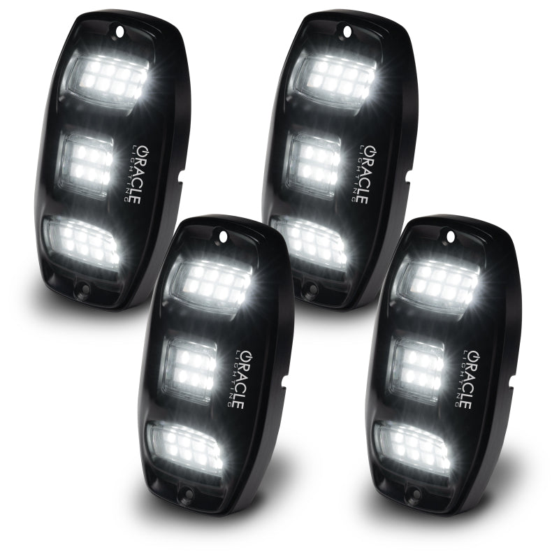 ORACLE Lighting Oracle Underbody  RGB+W Wheel Well Rock Light Kit - 4 PCS - ColorSHIFT 5895-339 5895-339 Photo - out of package