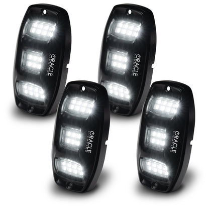 ORACLE Lighting Oracle Underbody  RGB+W Wheel Well Rock Light Kit - 4 PCS - ColorSHIFT 5895-339 5895-339 Photo - out of package