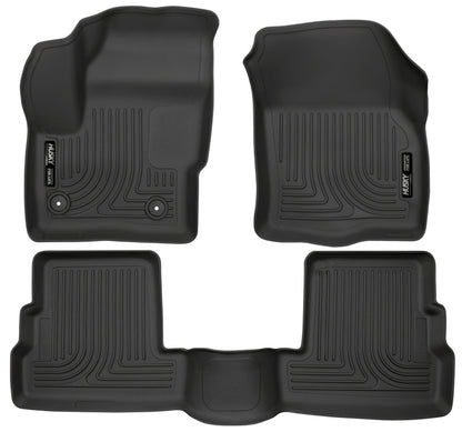 Husky Liners 2015 Lincoln MKC WeatherBeater Black Front & Second Seat Floor Liner 99301 Photo - Primary