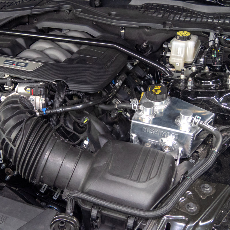 Mishimoto 2024+ Ford Mustang V8/2.3L EcoBoost Expansion Tank - Black MMRT-MUS-24MWBK MMRT-MUS-24MWBK User 1