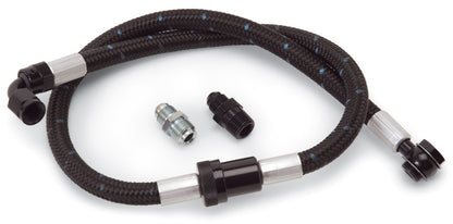 Edelbrock Fuel Hose Assembly w/Street Filter SBC Proclassic Finish 8102 Photo - Primary