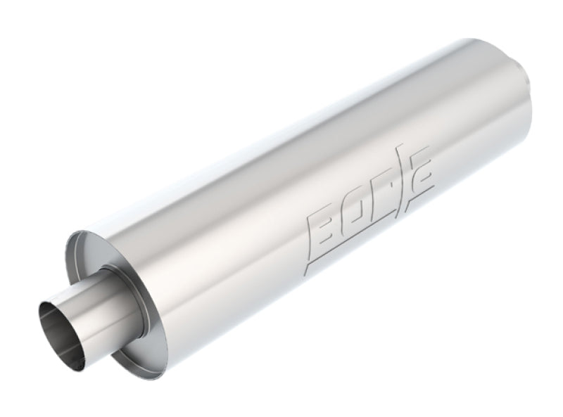 Borla 3in In/Out 6.75in Diameter x 24in Turbo XL Muffler - Developed for Truck Applications 400436 400436 Photo - Primary