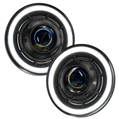 ORACLE Lighting Oracle Oculus 7in Bi-LED Projector Headlights for Jeep Wrangler JK - 6000K 5876-001 5876-001 Photo - Close Up