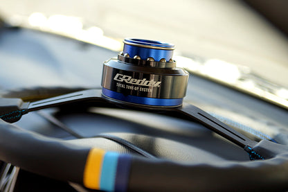 GReddy BLUE GREDDY RAPFIX II STEERING WHEEL QUICK RELEASE HUB - () 70723801