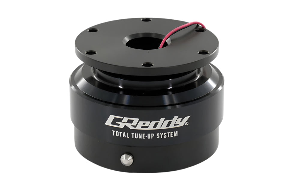 GReddy BLACK GREDDY RAPFIX II STEERING WHEEL QUICK RELEASE HUB 70723802