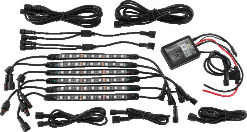 DragonFire Racing Rgb Accent Light Kit Bt 6Pc 522009 522009 Photo - Primary