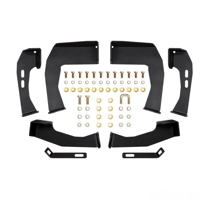 Westin 04-13 Chevy Silverado 1500 Crew Cab HDX Stainless Drop Nerf Step Bars - Textured Black 56-119552 56-119552 Photo - Unmounted
