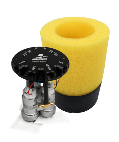 Aeromotive Phantom Trifekta Universal In-Tank, Triple 450lph, 6-10" Depth 18311 Photo - Close Up