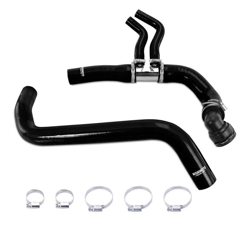 Mishimoto 11-14 Ford F-150 3.5L EcoBoost / 2.7L V6 Silicone Coolant Hose Kit - Black MMHOSE-F35T-11BK MMHOSE-F35T-11BK Photo - Primary