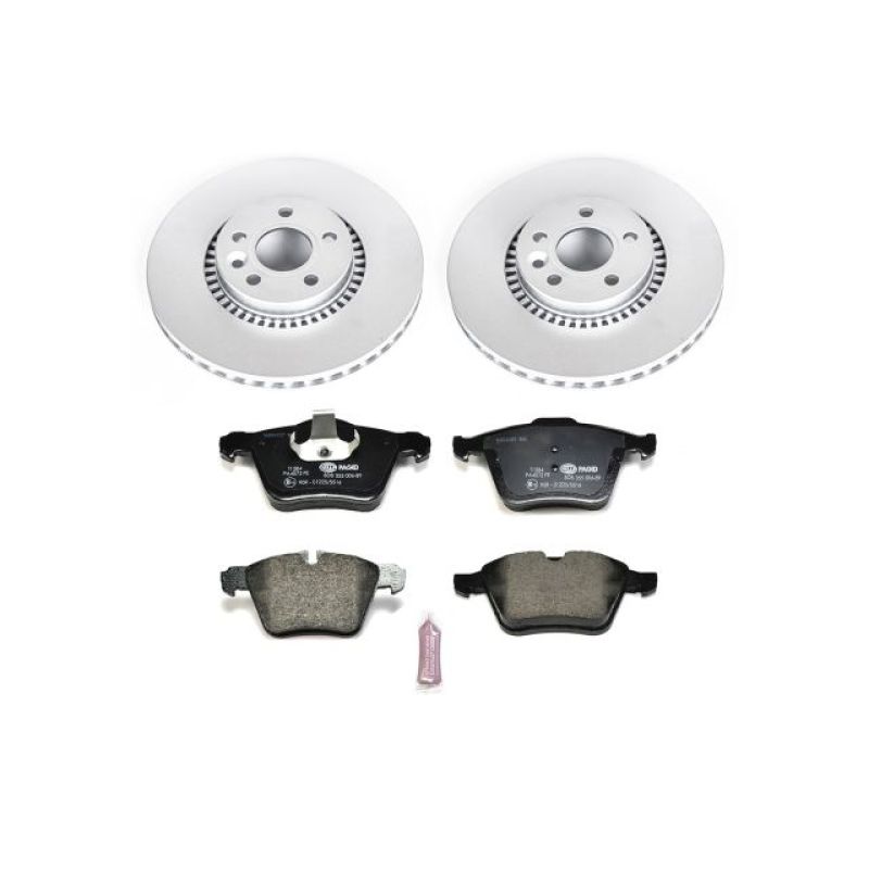 PowerStop Power Stop 11-14 Volvo S60 Front Euro-Stop Brake Kit ESK5613 ESK5613 Photo - Primary