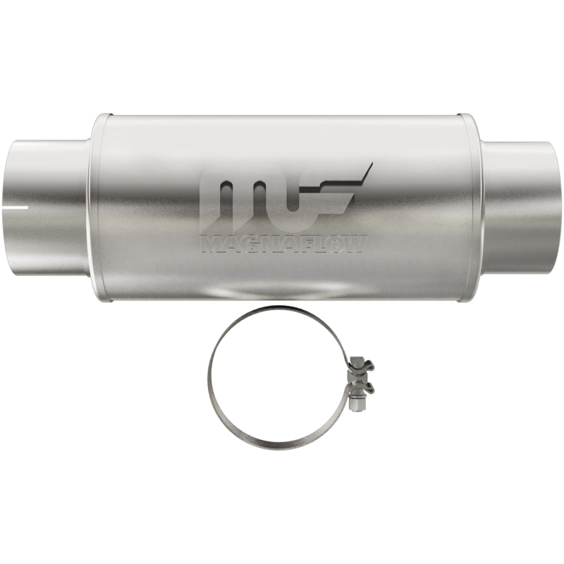 MagnaFlow 7" Round Center/Center Straight Through Performance Muffler 12776 Photo - Primary