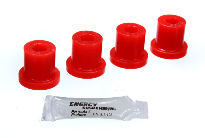 Energy Suspension Frame Shackle Bushing Set Red Jeep CJ5 All 1976-1983 2.2118R Photo - Primary