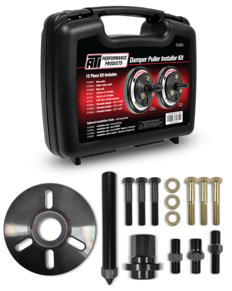 ATI Installation Stud - New Gen Hemi Hellcat & Demon - M16x1.5x5.6 - Damper Puller Metric Adapter ATI918999HC ATI918999HC Photo - Primary