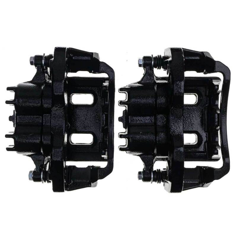 PowerStop Power Stop 2000 Ford Excursion Rear Black Caliper - Pair w/Bracket S4690BLK S4690BLK Photo - out of package