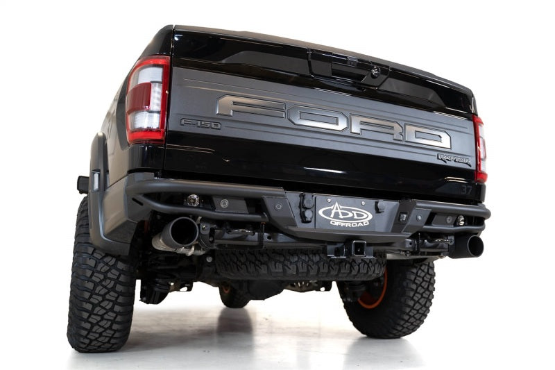 Addictive Desert Designs 21-22 Ford Raptor PRO Bolt-On Rear Bumper R218571280103 R218571280103 Photo - Mounted