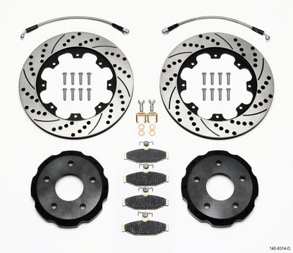 Wilwood Pro-Matrix Rear Kit, Drilled 88-96 Corvette C4 140-8314-D Photo - Primary