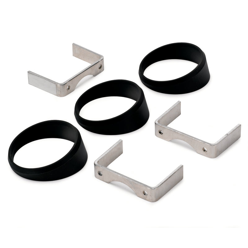 Autometer Gauge Mount, Angle Rings 3 Pcs. Black For 2 5/8" Gauges 3244 Photo - Primary
