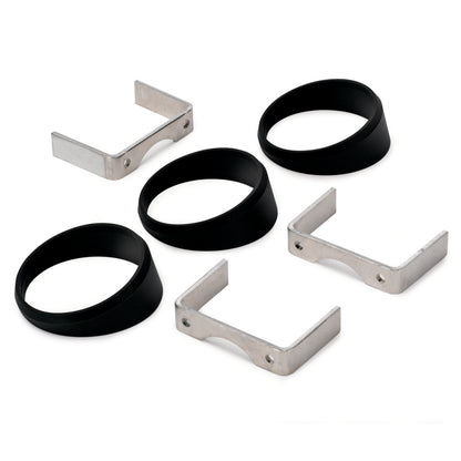 Autometer Gauge Mount, Angle Rings 3 Pcs. Black For 2 5/8" Gauges 3244 Photo - Primary