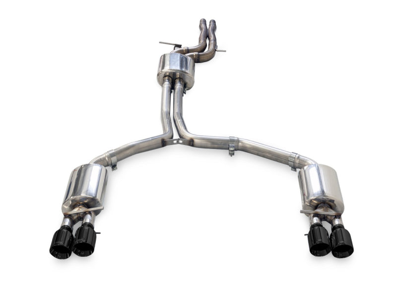 AWE Tuning Audi C7 A7 3.0T Touring Edition Exhaust - Quad Outlet Diamond Black Tips 3015-43078 3015-43078 Photo - Primary