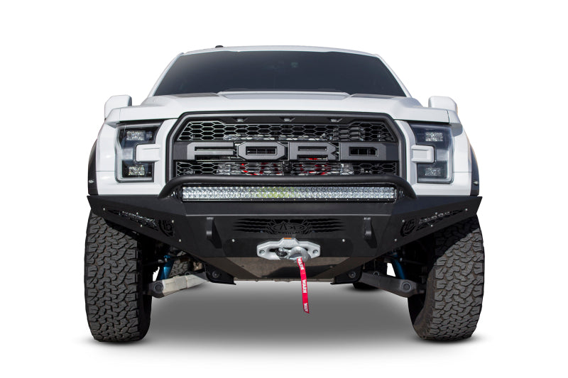Addictive Desert Designs 2017-2019 Ford Raptor HoneyBadger Winch Front Bumper F117382860103 Photo - Mounted
