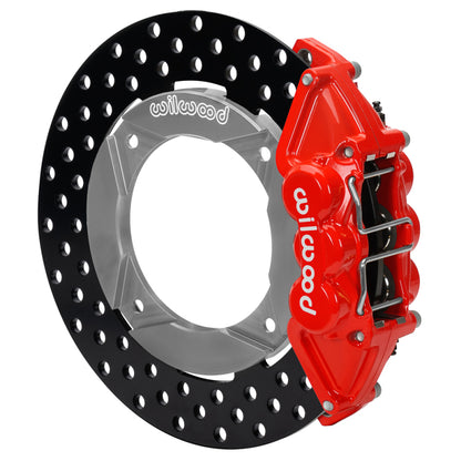 Wilwood 2014+ Polaris RZR XP 1000 Rear Kit 11.25in Drilled - Red 140-16633-DR 140-16633-DR User 1