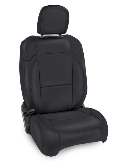 PRP Seats PRP 2018+ Jeep Wrangler JLU/4 Door/ Jeep Gladiator JT/ Rubicon Front Seat Covers (Pair) - All Black B040-02 B040-02 Photo - Primary