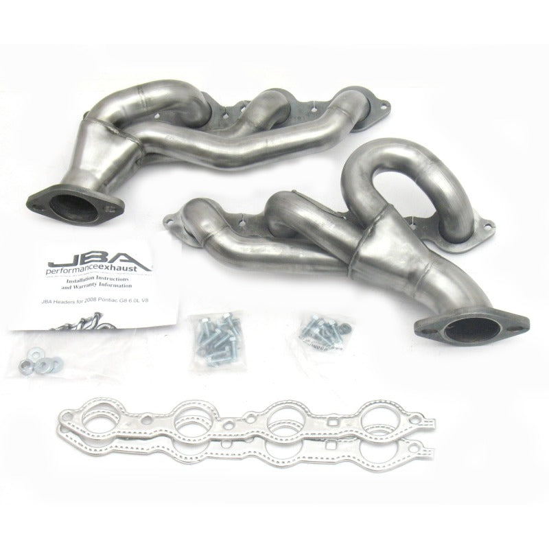 JBA 08-09 Pontiac G8 6.0/6.2L LS 1-3/4in Primary Raw 409SS Cat4Ward Header 1811S 1811S Photo - Primary