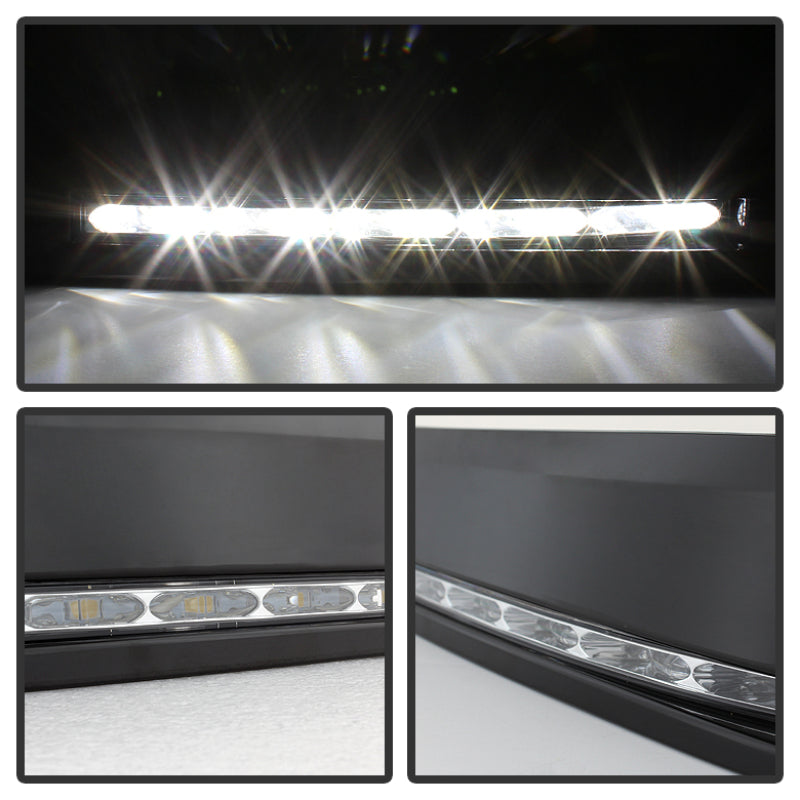 Spyder Toyota Tundra 07-13 Daytime LED Running Lights (XSP-X Model Look)wo/swtch Blk FL-DRL-TTU07-BK 5077714 5077714 User 1