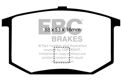 EBC Disc Brake Pad Set DP4298R Photo - Primary