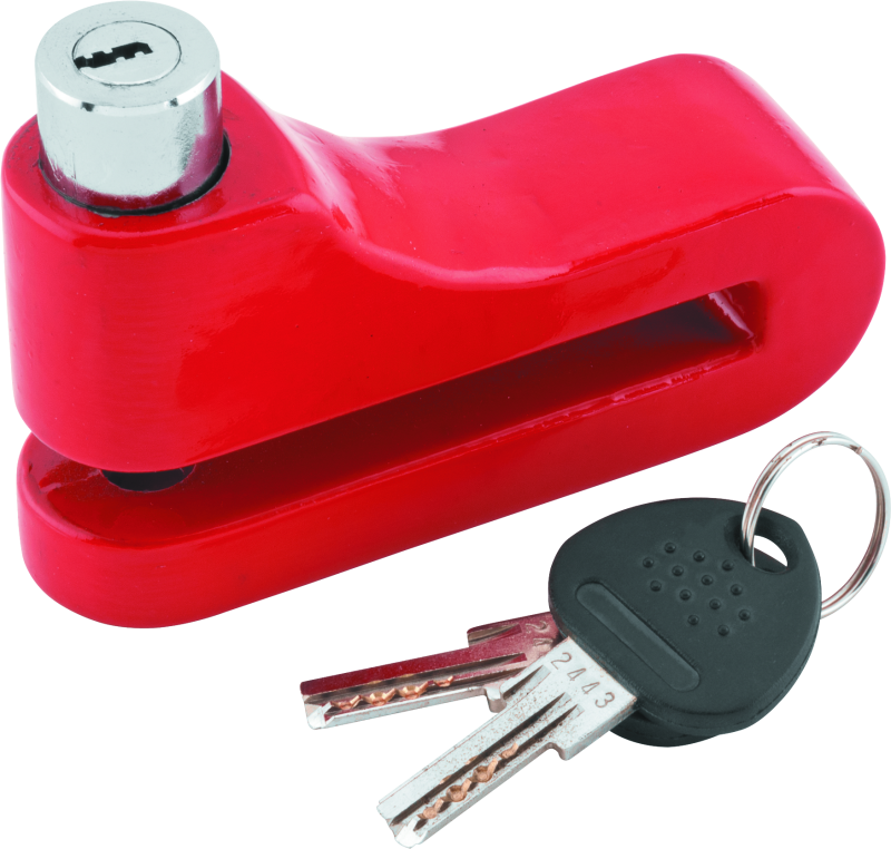 BikeMaster Bully Lock Disc Lock 10mm - Red 132249 132249 Photo - Primary