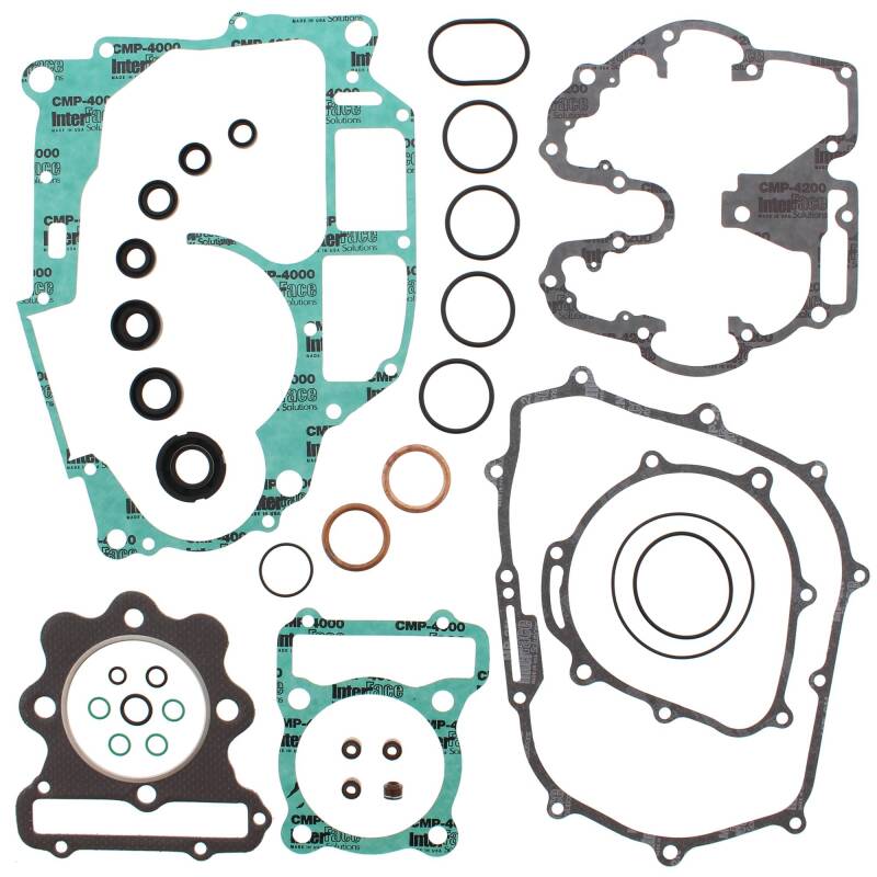 Vertex Pistons Vertex Gaskets 91-96 Honda XR250L Complete Gasket Kit w/ Oil Seals 811258 811258 Photo - Primary