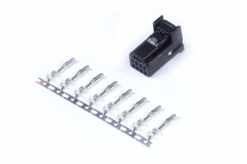 Haltech  Plug and Pins Only - 8 Pin Black Tyco HT-030003 Photo - Primary