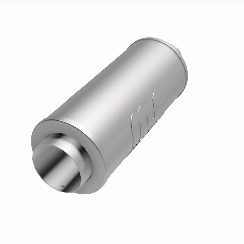 MagnaFlow 6" Round Center/Center Performance Muffler With Tip 14846 360 Degree Image Set