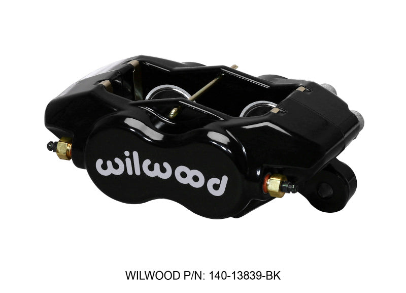 Wilwood Caliper-FDLI-Black, 1.38" Pistons, .81" Disc 120-13839-BK Photo - Primary
