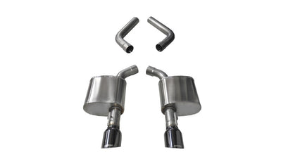 Corsa 15-19 Dodge Charger 6.4L/17-19 Dodge Charger 5.7L Black Sport AxleBack Exhaust w/4.5in Tips 21019BLK 21019BLK Photo - Primary