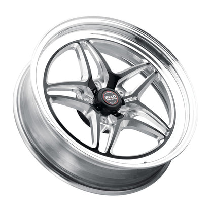 Weld S81 20x9 / 5x115 BP / 6.3in BS Black Wheel (High Pad) - Non-Beadlock 81HB0090W63A 81HB0090W63A Photo - Primary
