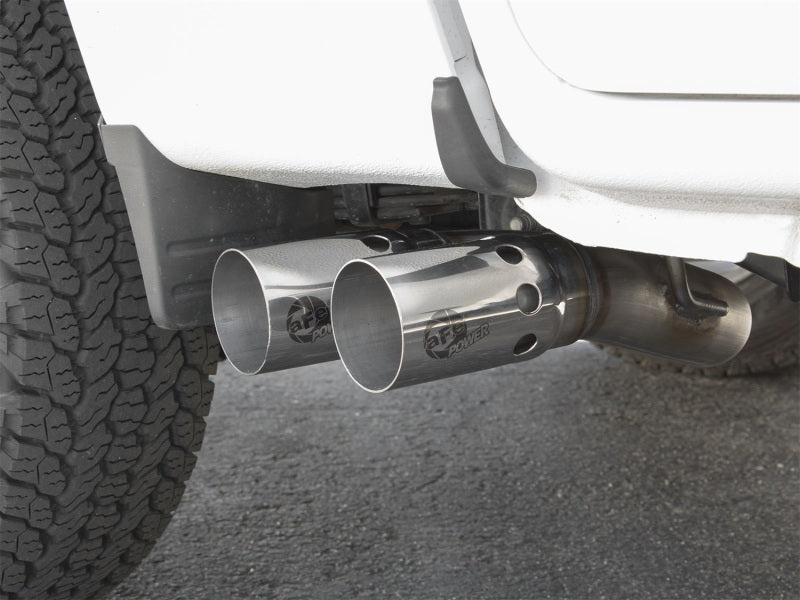 aFe  POWER 49-44065-P Rebel Series 3" 409 SS DPF-Back Exhaust System 49-44065-P Photo - Mounted