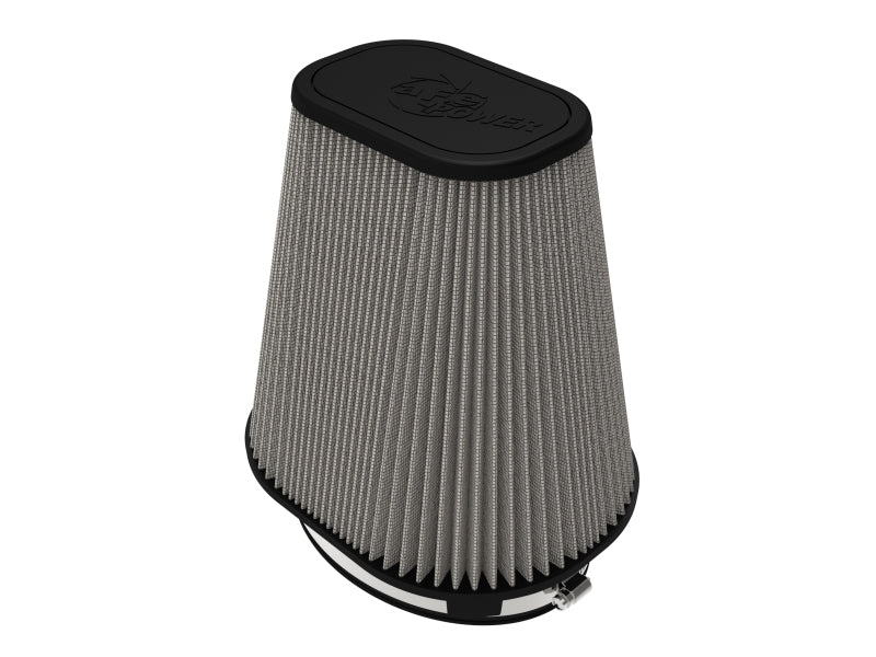 aFe Magnum FLOW Universal Pro DRY S Air Filter (7.5x5.5)in F (9.25x7.25)in B x (6x4)in T x 9in H 24-90204D 24-90204D Photo - Primary
