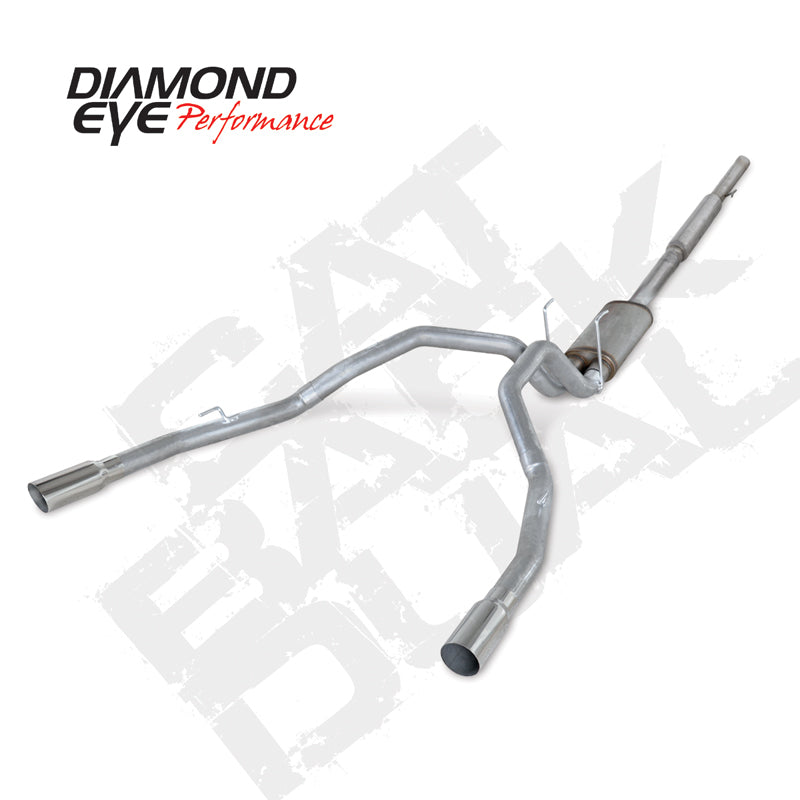 Diamond Eye Performance Diamond Eye KIT 3in CB DUAL AL: DODGE 1500 2009-12 HEMI K3222A K3222A Photo - Primary