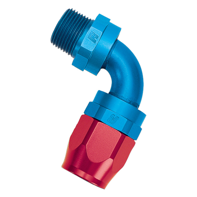 Russell -8 AN 90° Swivel Pipe Thread Hose End 612100 Photo - Primary