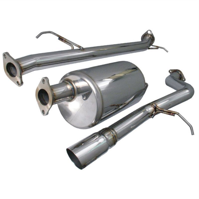 Injen Polished Cat-Back Exhaust System 03-11 Honda Element 2.4L 4 Cyl SES1726 Photo - Primary